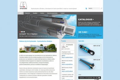 A4 Hydrauliek - Netfort SEO en Webdesign Kampen