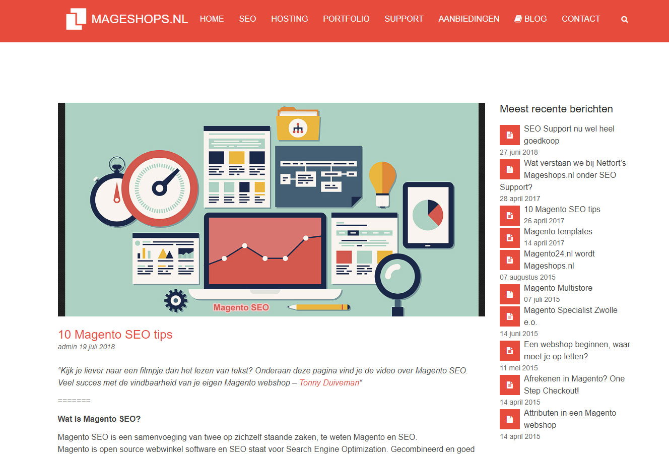 Magento SEO handleiding