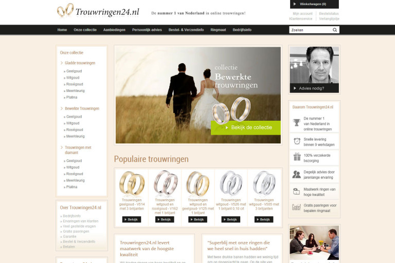Trouwringen24.nl - Netfort SEO en Webdesign Kampen