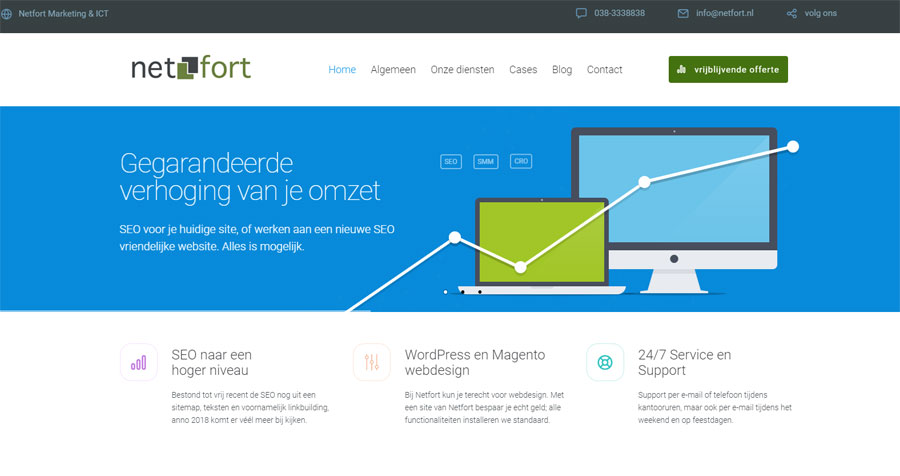 Nieuwe website Netfort.nl