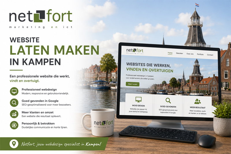 Kamper webdesigner flyer
